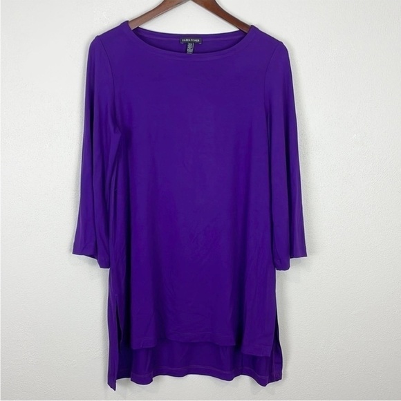 Eileen Fisher Longline Tunic Top - Picture 1 of 9